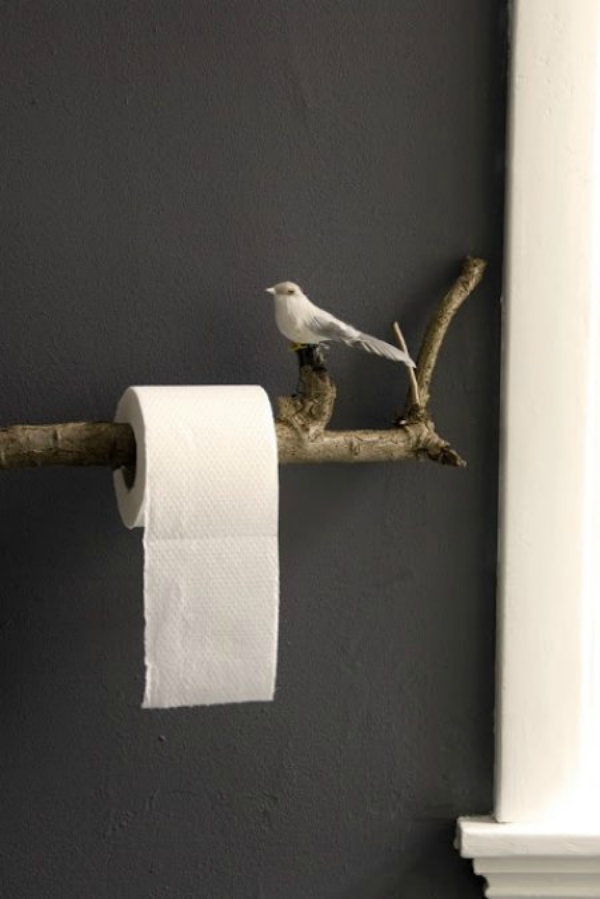 Держатель веток для рулонов туалетной бумаги